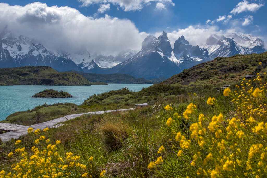 Torres del Paine National Park in Patagonia, Chile